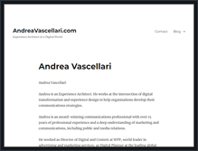 Tablet Screenshot of andreavascellari.com